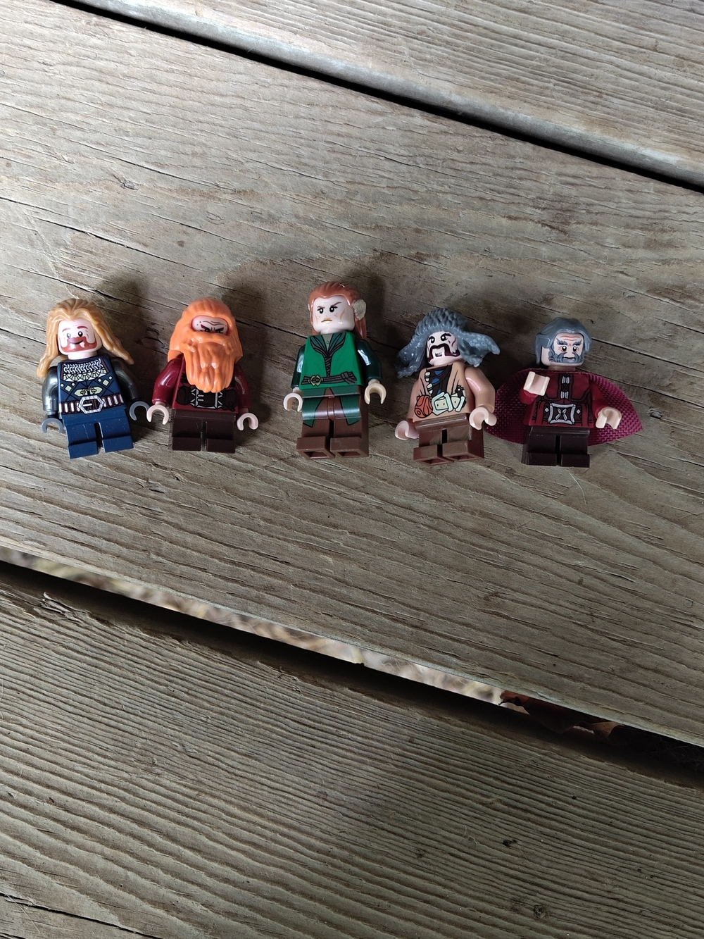 Custom The Hobbit Fili,Gloin, Tauriel,Bofur, And Dori MiniFigures.